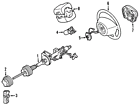 164-460-00-10 Mercedes-benz 1644600010 Genuine Oem