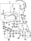 1y0-871-041-d-7pw Volkswagen 1y0871041d7pw Genuine Oem
