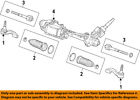 22961954 Gm Oem Steering Tie Rod End