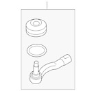 34161al000 Subaru Genuine Outer Tie 34161al000 Subaru Genuine Outer Tie