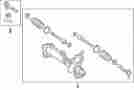 45510-06011 4551006011 Toyota Genuine Oem Steering Gear