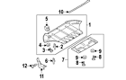 4e0-825-195-b Audi 4e0825195b Genuine Oem