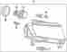 5182394-ad 5182394ad Dodge Genuine Oem Composite Assy