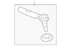 53540-tx4-a02 Acura Genuine Outer Tie Rod