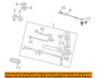 53546s3va02 Honda Oem Steering Tie Rod Dust Cap
