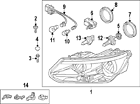 5k0-941-109-c Volkswagen Genuine Oem Holder 5k0-941-109-c Volkswagen Genuine Oem Holder