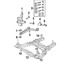 6508273-aa Chrysler Dodge Jeep Genuine Oem Top Nut