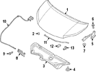 65771-3lm0c Nissan Genuine Oem Support Rod