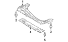 75898-1fc0a Nissan Genuine Oem Front Shield