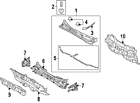 84120-2t000 Kia Genuine Oem Sound Absorber 84120-2t000 Kia Genuine Oem Sound Absorber