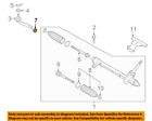 90118wb696 Toyota Oem Steering Tie Rod Nut