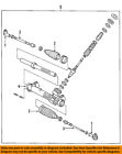 9s4z3280a Ford Oem Focus Steering Tie Rod End