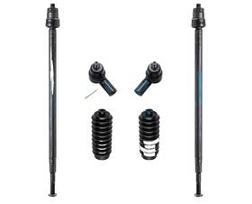 Ap Es3681 4pc Inner Outer Tie Rod Rack Boots Kit For 2002 2003 2004 2005 2006 Honda Cr-v