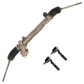 Buyautoparts 193331333937 Power Steering Rack And Outer Tie Rod Kit For Chevy Cavalier Pontiac Sunfire