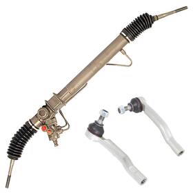 89-20743k7 Buyautoparts Power Steering Rack And Outer Tie Rod Kit For Chevy Tracker Suzuki Vitara