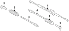 D8640-ja00a Nissan Genuine Oem Outer Tie Rod