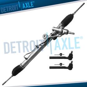 3ks501675 Detroit Axle Power Steering Rack And Pinion Assembly Outer Tie Rod Ends For 2006 Hummer H3