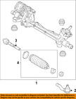 Dp5z3280a Ford Lincoln Oem Mkz Steering Tie Rod End