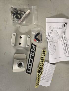 99-01-01-158 Falcon Shocks 1-5/8 Inch Steering Stabilizer Tie Rod Clamp Kit Jeep