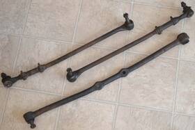 C2aa-3310-b Ford 1963-1964 Galaxie And Mercury Manual Steering Arm Collars Spindle Rod Ends