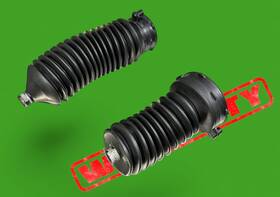 Ford Xw4c-3k661-bc 02 2002 Thunderbird Right Left Power Steering Rack Boots Pair Set Of 2 Oem