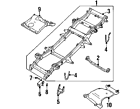 Fy110046 Land Rover Genuine Oem