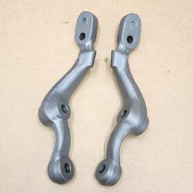 3948878 General Motors 69-82 C3 Corvette Front Steering Knuckle Arm Left And Right Power Pair Oe