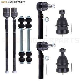 10143376 Higher-autoparts Ball Joint Sway Bar Tie Rod Ends Suspension Kit For 1994-2004 Ford Mustang
