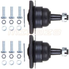 13107970 Mirror-zone 1 Pair Front Steering Upper Ball Joints Set For 1963-1982 Chevrolet Corvette