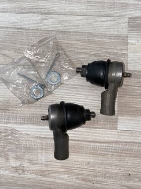 Moog 080066319421 2001-2005 Honda Civic Front Outer Tie Rod Ends Greasable Used Set Of 2
