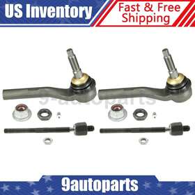 9ats230206145068 Moog Chassis Products Steering Tie Rod End Inner Outer 4pcs For 2006-2010 Bmw M5 9ats230206145068 Moog Chassis Products Steering Tie Rod End Inner Outer 4pcs For 2006-2010 Bmw M5