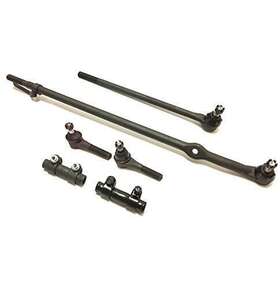 Partsw 302127014244 6 Pc Tie Rod Ends Sleeves Outer Inner Steering Driver Lh Passenger Rh Kit