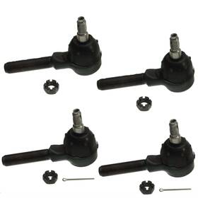 Rrs-171 Private Label 4 Unit Set Front Right Left Outer Inner Tie Rod Ends Corvette 63-82