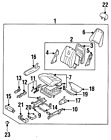 8760175u00 Q45 Infiniti Genuine Frame