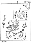 8765175u00 Q45 Infiniti Genuine Frame
