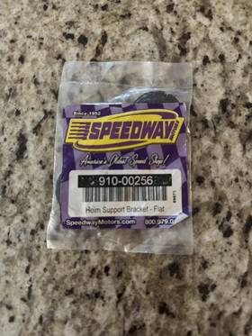 91000256 Speedway Motors Flat Heim Joint Rod End Support Bracket