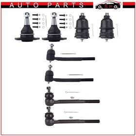 E80988701cp Sport-autoparts Set Of 8 Front Ball Joint Tie Rod End Suspension Kit For Chevy Gmc Buick