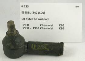 Trw Es258l 1960-1963 Chevrolet 4wd Pickup New Outer Tie Rod End