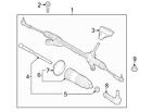 W303694 Ford Brand New Genuine Oem Steering Tie Rod Nut Fiesta W303694 Ford Brand New Genuine Oem Steering Tie Rod Nut Fiesta