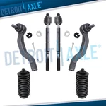 Inner And Outer Tie Rod End Links W/steering Rack Boots For 2006 -18 Toyota RAV4. Fixed Price $47.47.