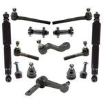 94-96 For Dodge Ram 1500 Rear Wheel Drive Front Shocks Ball Joints Tie Rods 14PC. Fixed Price $259.00.