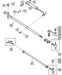 Genuine Mopar Tie Rod Tube 52005743AC. Fixed Price $148.23.