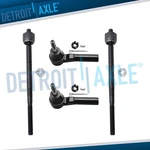 Front Inner And Outer Tie Rod Ends Links Kit For 2009 - 2020 Dodge Journey. Fixed Price $43.73.