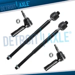 4PC Front Inner & Outer Tie Rod Ends For Dodge Charger Magnum Chrysler 300 Rwd. Fixed Price $42.13.