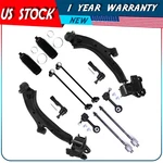 12PCS Control Arm Tie Rod End Rack And Pinion Bellow Sway Bar For 2007-11 Honda. Fixed Price $110.94.