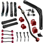 25PC Front/rear Suspension Kit With Track Bar 1999-2004 Jeep Grand Cherokee. Fixed Price $469.99.