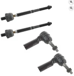 Trq Inner Outer Tie Rod Set 4PC Dodge Durango Chrysler Aspen 2004-2009. Fixed Price $14.75.