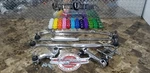 Chrome Steering Linkage Kit 58-64 Impala. Fixed Price $1000.00.