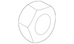 Genuine Ford Boot Kit Adjust Nut W303694. Fixed Price $9.71.