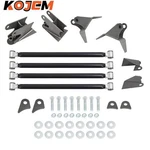 Weld Suspension 4 Link Kit 3 Axle Triangulated Bar Rear. Fixed Price $166.70.